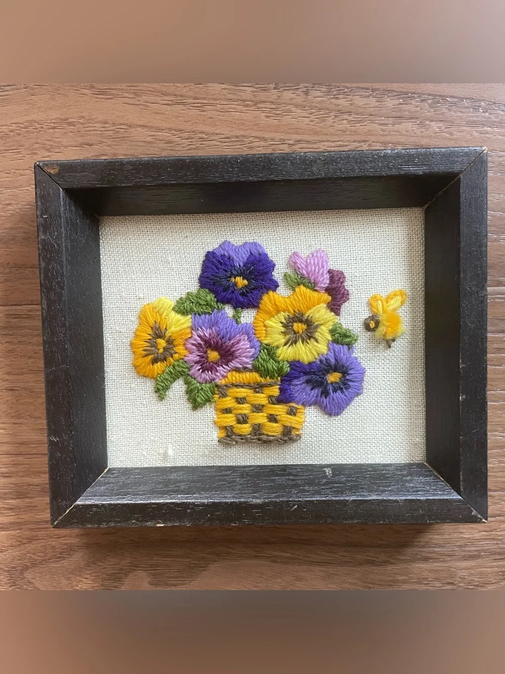 Floral Crewel | Vintage 1970's